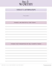 Load image into Gallery viewer, The Self Worth Journal